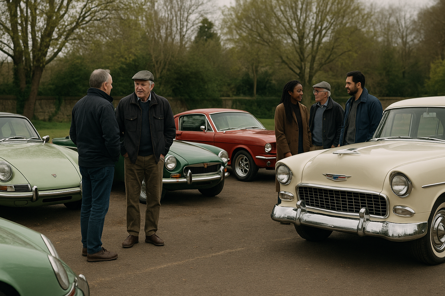 A South London Club Brings Every Kind of Classic Car Together